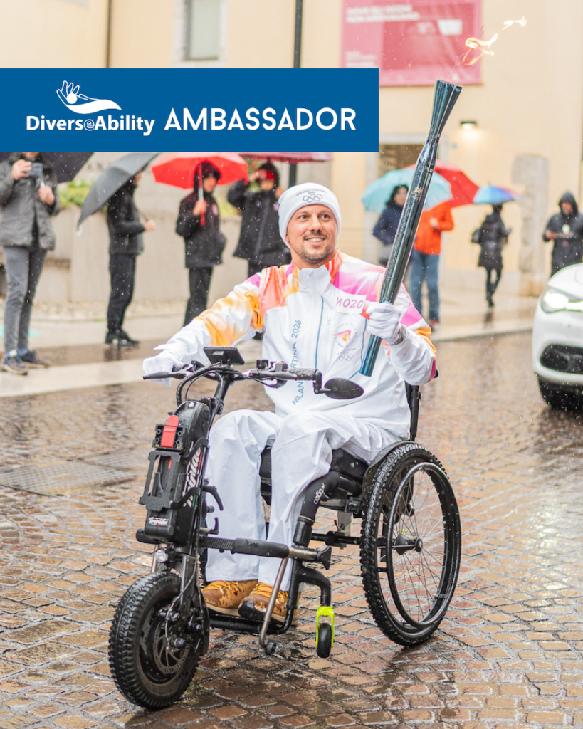 Luca Da Prato, nuovo Ambassador Diverse Ability